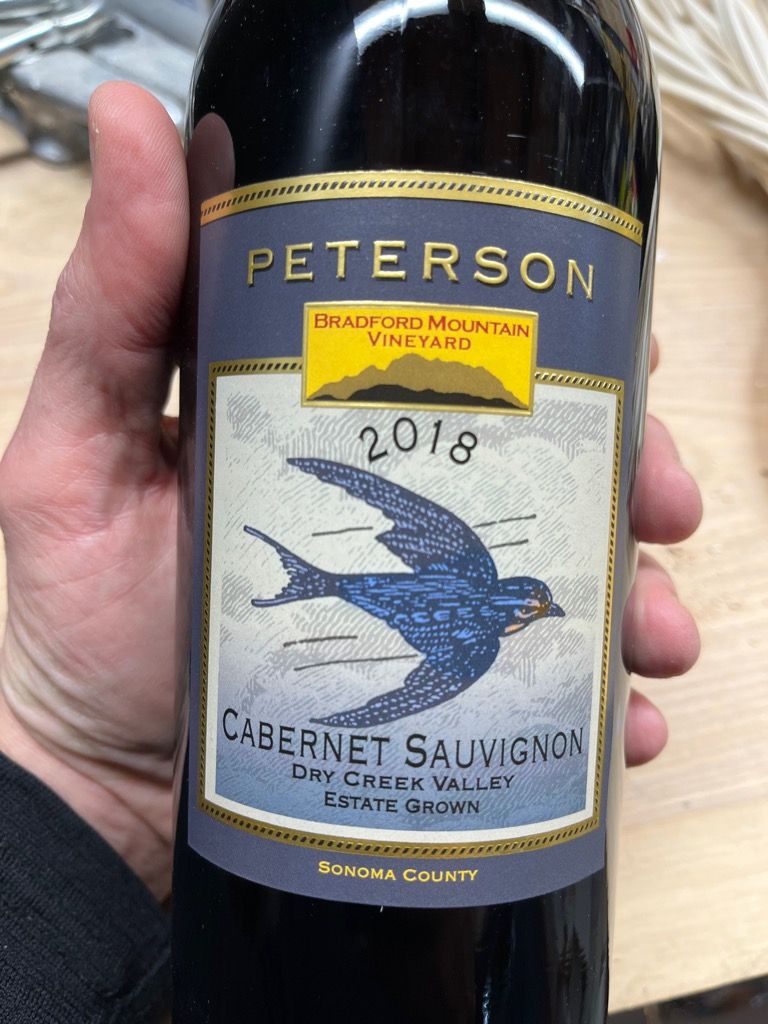 2018 Peterson Winery Sauvignon Bradford Mountain Estate
