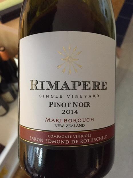 2017 Rimapere Pinot Noir - CellarTracker