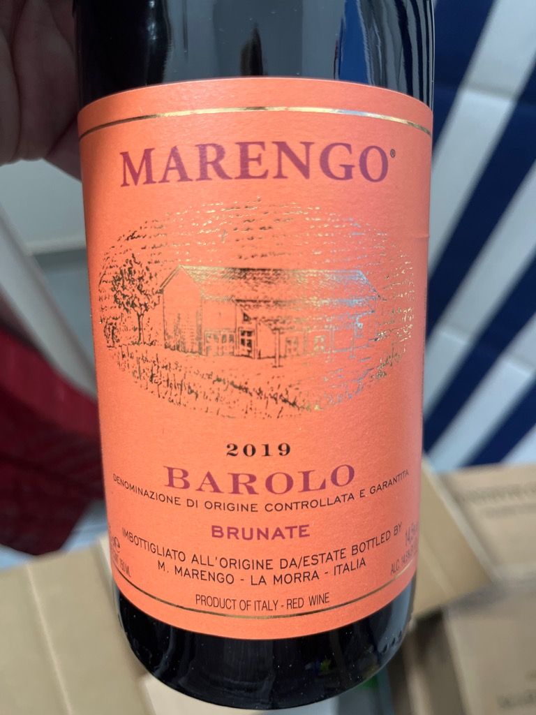 2019 M. Marengo Barolo Brunate CellarTracker