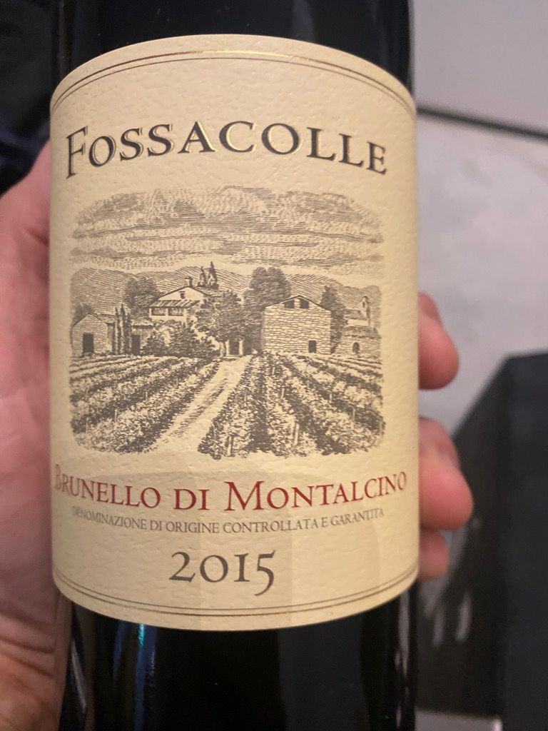 2015 Fossacolle Brunello di Montalcino, Italy, Tuscany, Montalcino ...