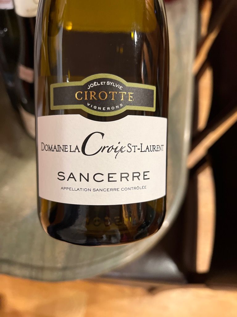 2022 Joël et Sylvie Cirotte Sancerre Rouge Domaine La Croix Saint