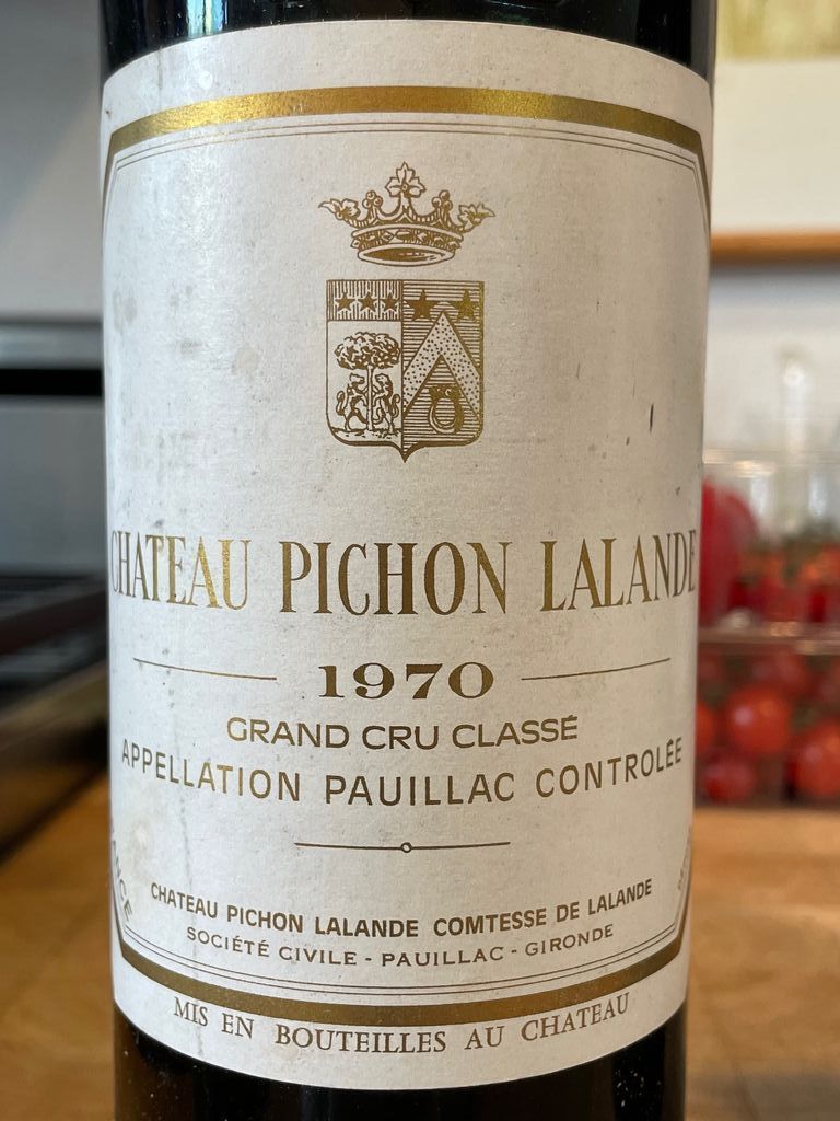 1970 Château Pichon Longueville Comtesse de Lalande - CellarTracker