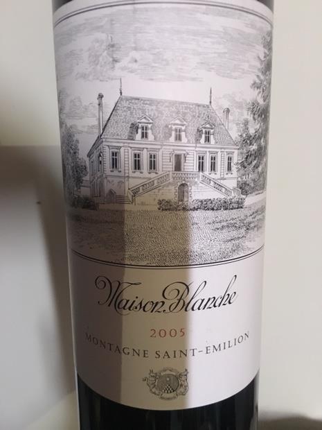 2005 Château Maison Blanche Montagne St émilion France