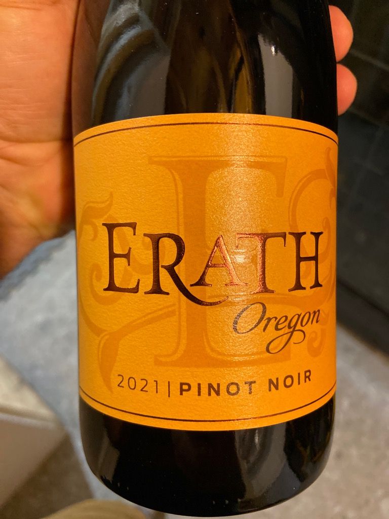 2021 Erath Pinot Noir Estate Selection Dundee Hills, USA, Oregon