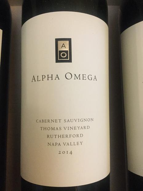 2014 Alpha Omega Cabernet Sauvignon Thomas Vineyard CellarTracker