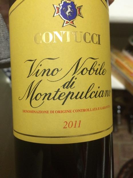 2011 Contucci Vino Nobile di Montepulciano Riserva, Italy, Tuscany ...