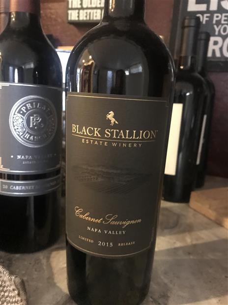 2015 Black Stallion Estate Winery Cabernet Sauvignon Limited Release