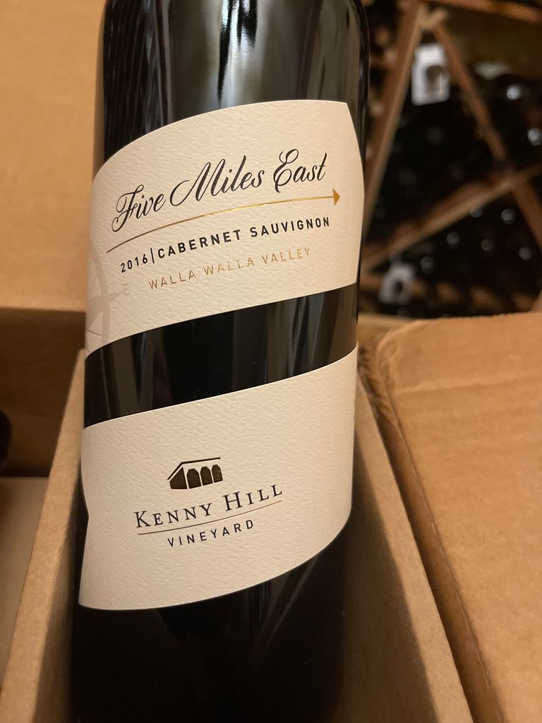 2016 Dunham Cellars Sauvignon Five Miles East Kenny Hill