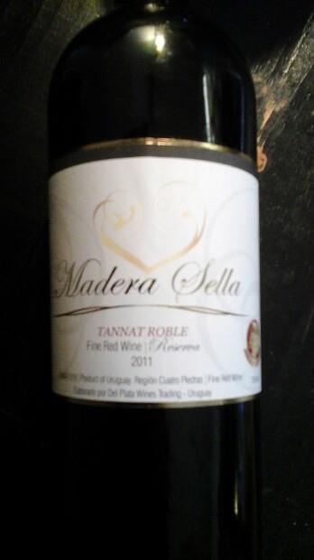 2011 Madera Sella Tannat Reserva, Uruguay - CellarTracker