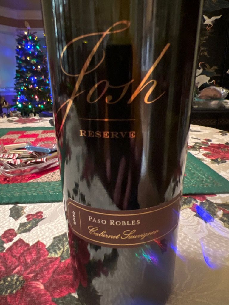 2020 josh cellars cabernet sauvignon family reserve paso robles usa