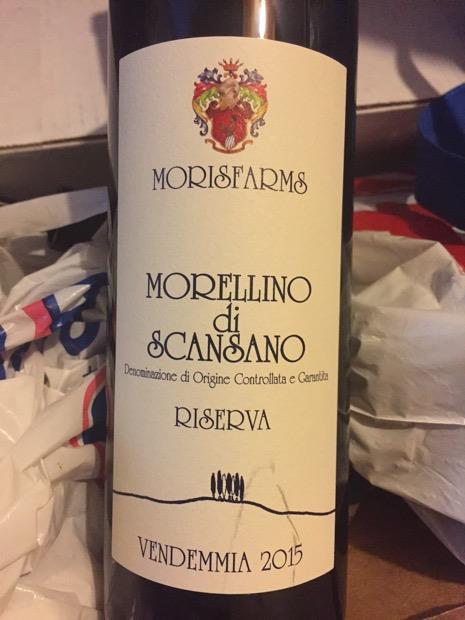 2015 Moris Farms Morellino di Scansano Riserva, Italy, Tuscany, Maremma ...