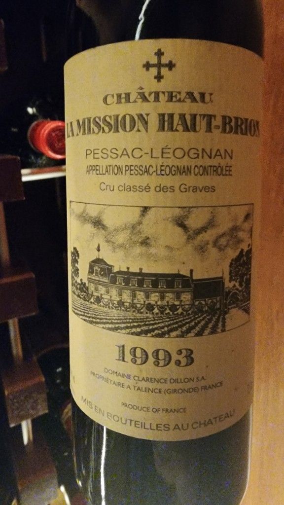 1993 Château La Mission Haut-Brion - CellarTracker