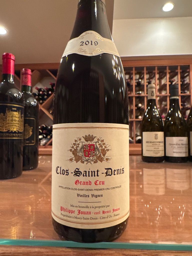 2022 Henri Jouan Clos Saint-Denis Vieilles Vignes - CellarTracker