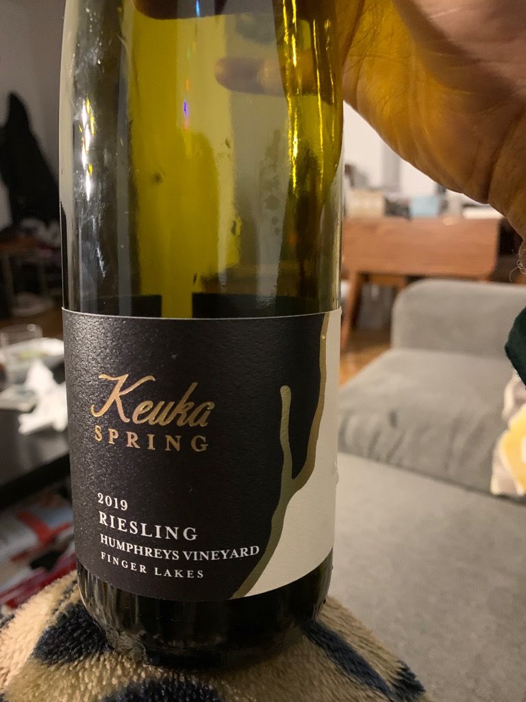 Keuka Spring Logo 2018 Keuka Spring Vineyards Riesling, USA, New York, Finger Lakes ...
