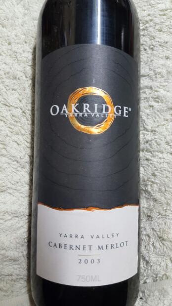 Oakridge Merlot Red Wine Bottle 750ml, Merlot, Red Wine