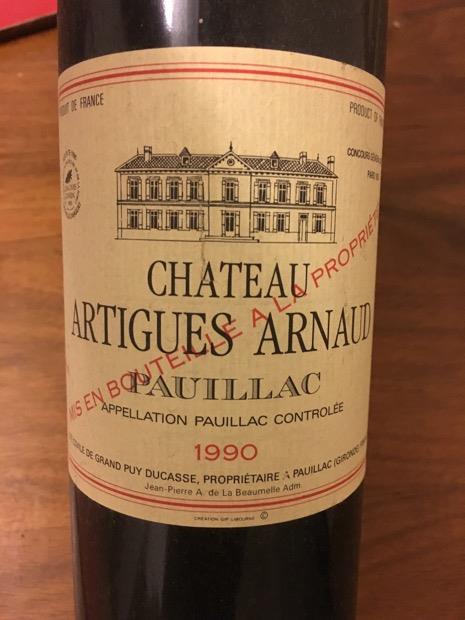 1990 Château Artigues-Arnaud - CellarTracker