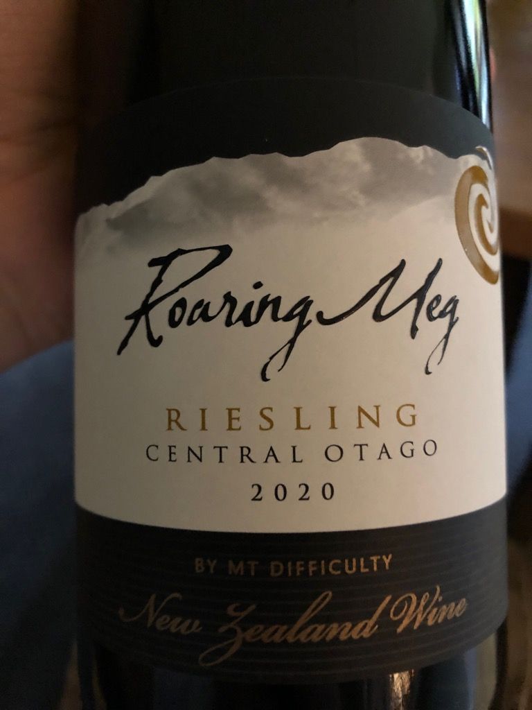 2020 Mt. Difficulty Riesling Roaring Meg, New Zealand, South Island ...