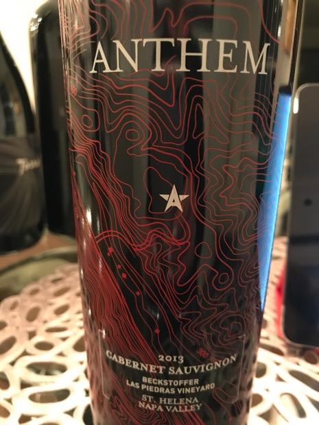 2013 Anthem Winery Cabernet Sauvignon Beckstoffer Las Piedras Vineyard