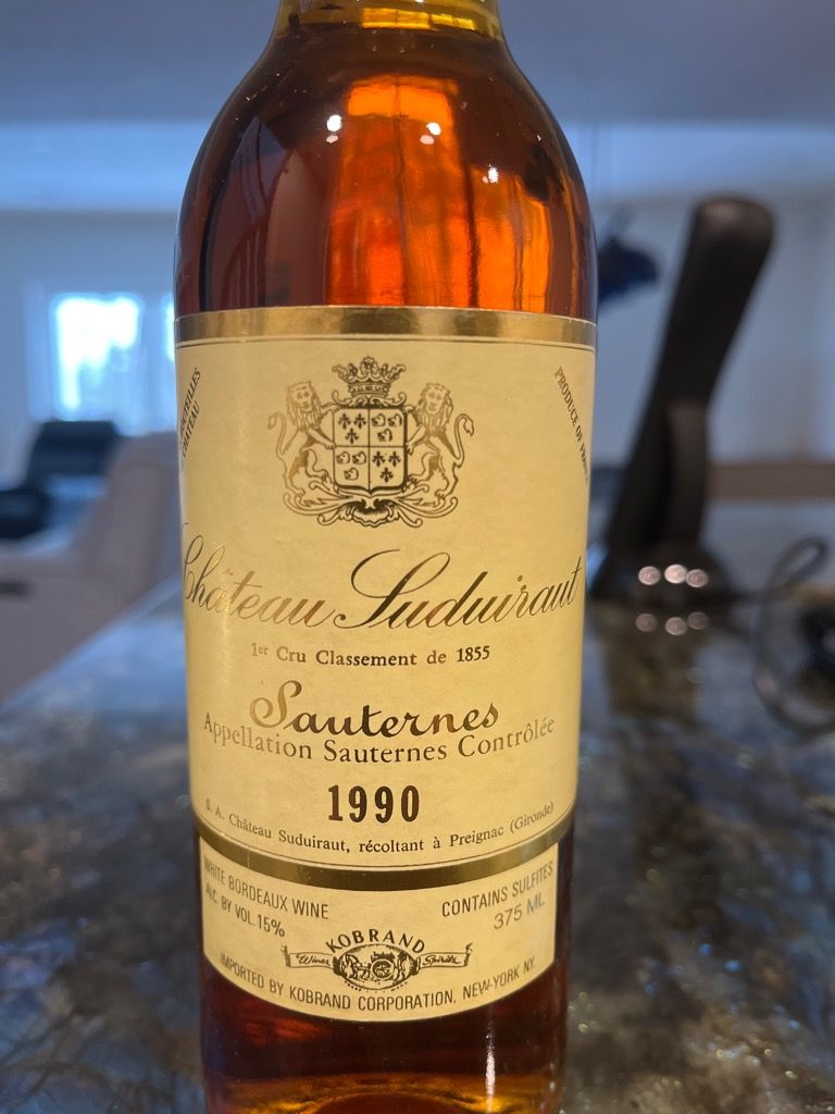 1989 Château Suduiraut - CellarTracker
