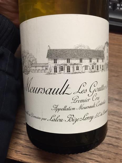 2007 Domaine d'Auvenay (Lalou Bize-Leroy) Meursault 1er Cru