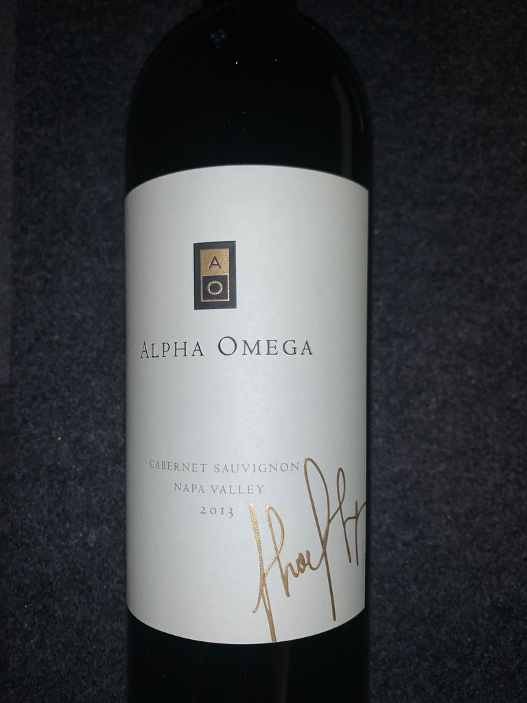 2013 Alpha Omega Cabernet Sauvignon CellarTracker