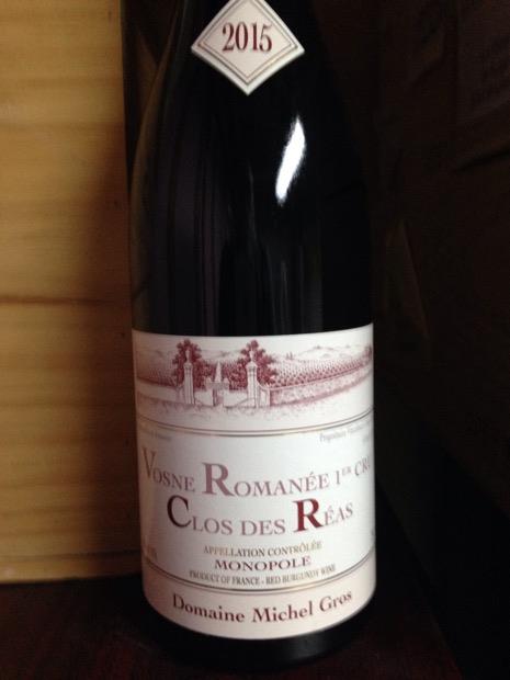 2015 Domaine Michel Gros Vosne-Romanée 1er Cru Clos des Réas
