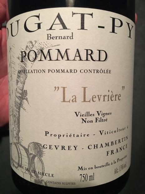 セール Dugat-Py Pommard La Levrière 2003 750ml Domaine Dugat-Py