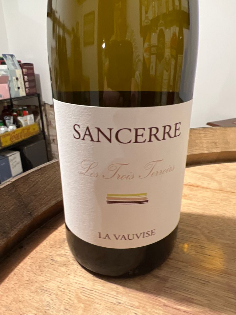 2020 Domaine De La Vauvise Sancerre Les Trois Terroirs, France, Loire ...