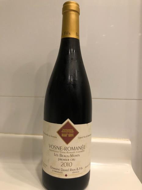 2016 Domaine Daniel Rion et Fils Vosne-Romanée 1er Cru Les Beaux