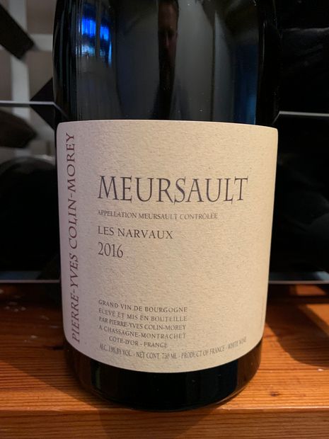 2016 Pierre-Yves Colin-Morey Meursault Les Narvaux - CellarTracker