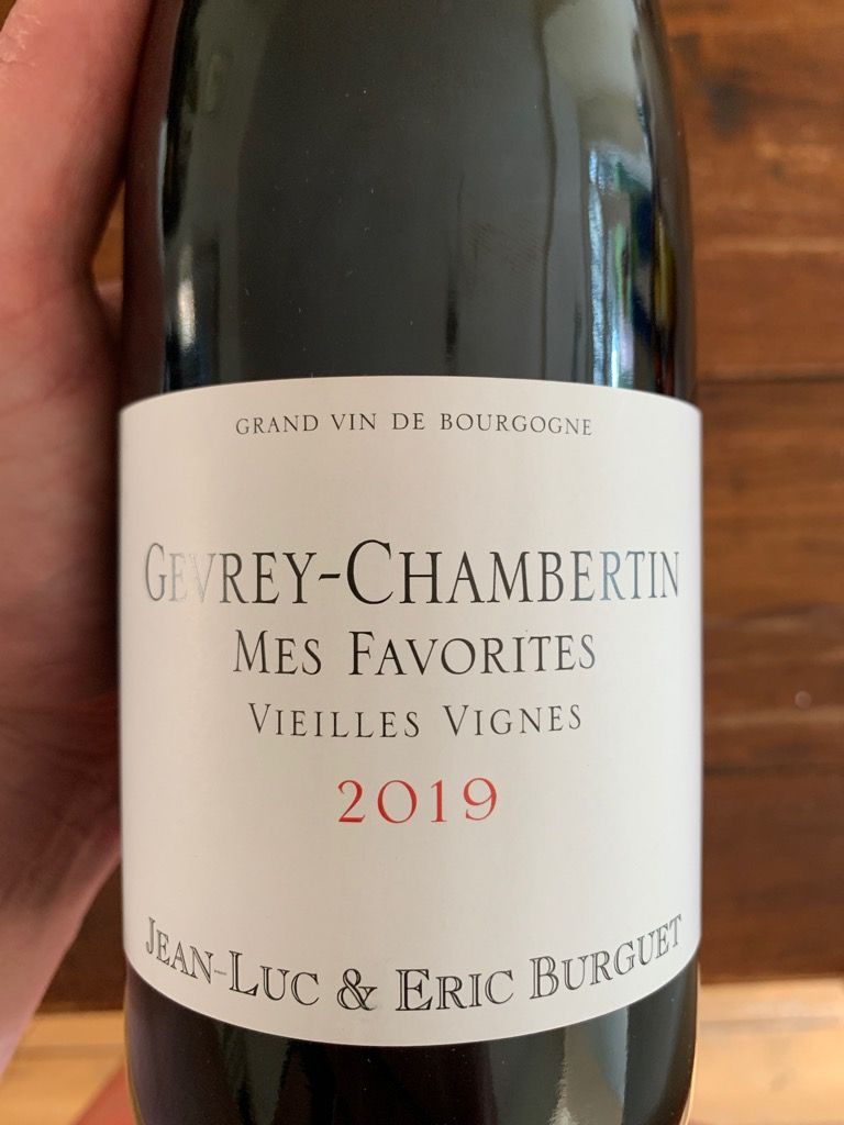 2019 Jean-Luc & Eric Burguet Gevrey-Chambertin Mes Favorites