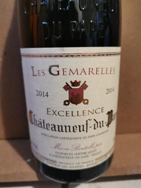 2002 Jérôme Quiot Châteauneuf-du-Pape Les Gemarelles - CellarTracker