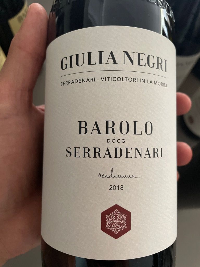 2019 Giulia Negri Barolo La Morra Serradenari, Italy, Piedmont, Langhe ...