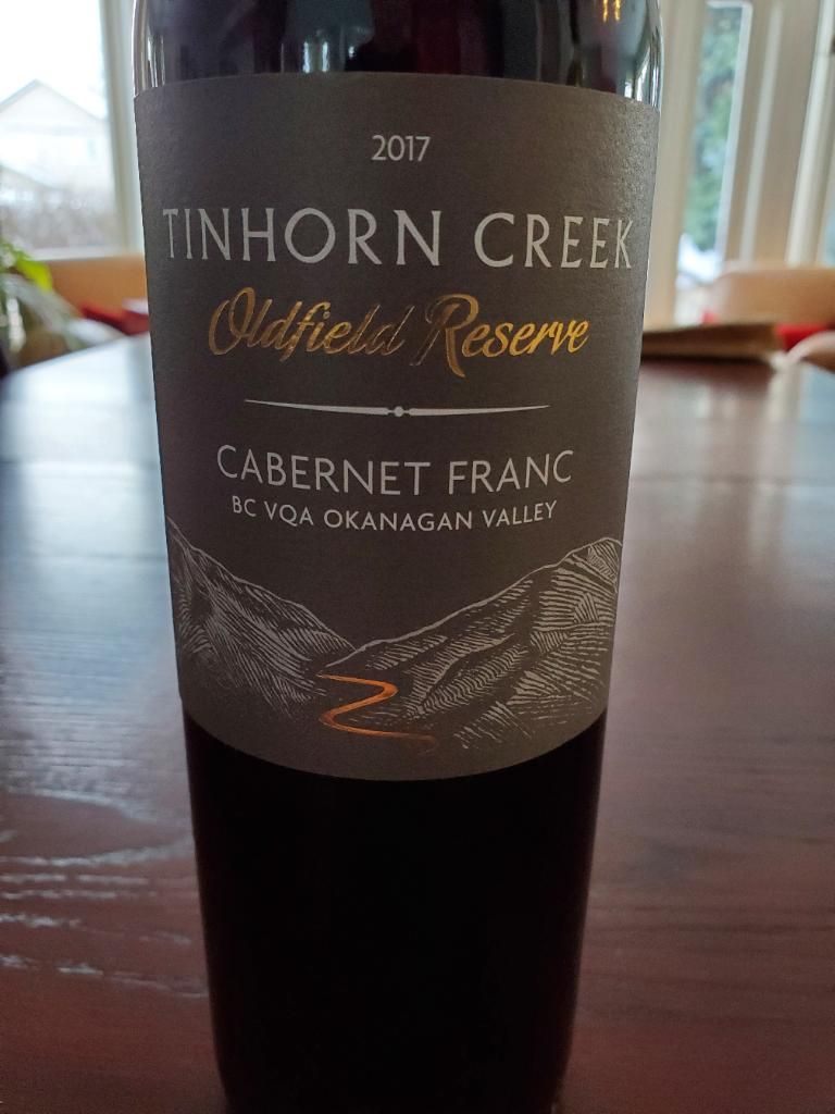 2017 Tinhorn Creek Franc Oldfield Reserve, Canada, British