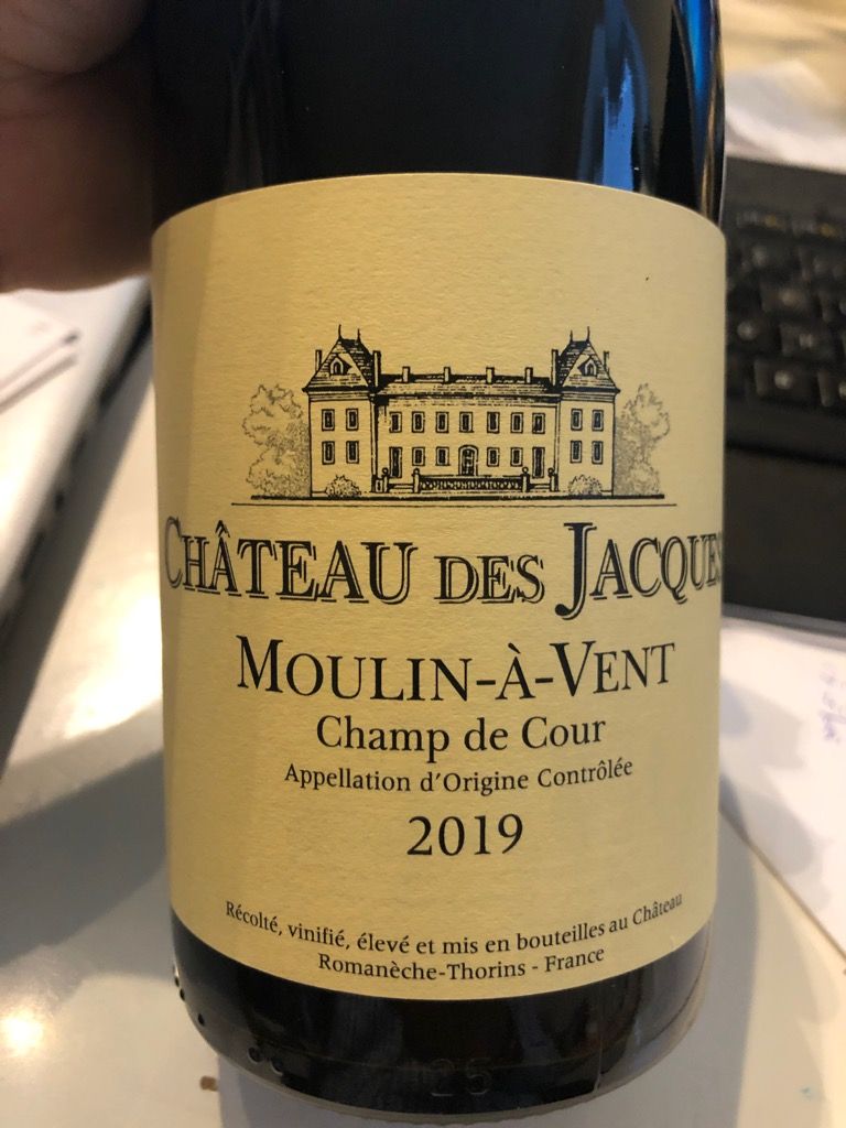 Louis Jadot Chateau des Jacques Moulin-a-Vent Champ de Cour 2015, France