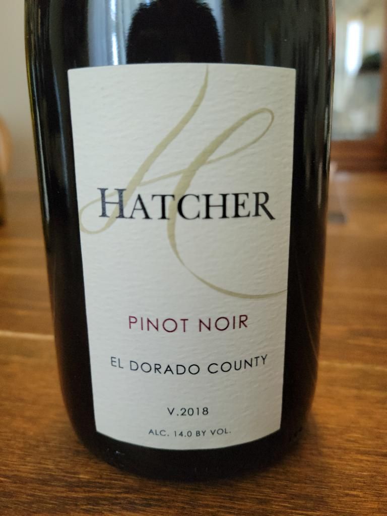 2007 Hatcher Winery Pinot Noir, USA, California, Sonoma County
