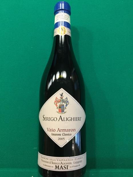 2005 Masi Amarone della Valpolicella Classico Ser go Alighieri