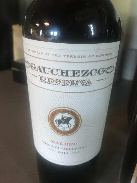 2012 Gauchezco Malbec Reserva, Argentina, Mendoza - CellarTracker