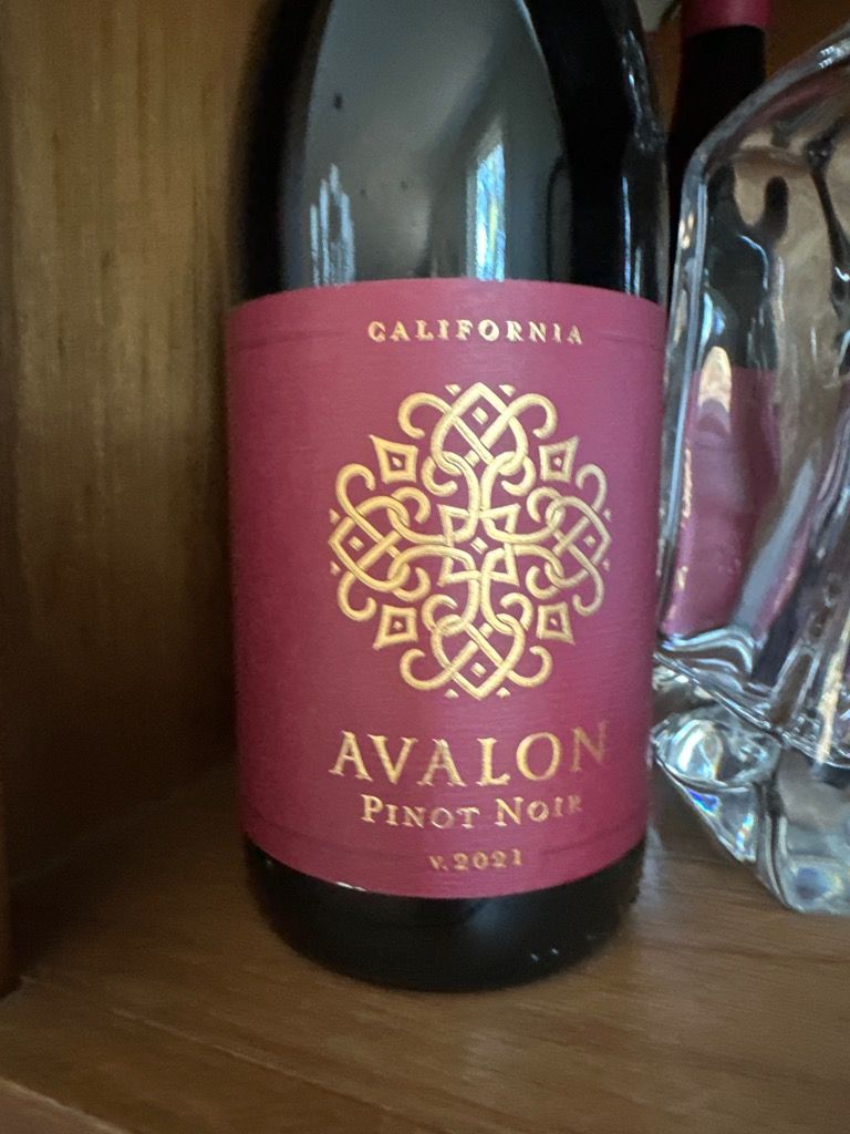 2021 Avalon Pinot Noir, USA, California CellarTracker