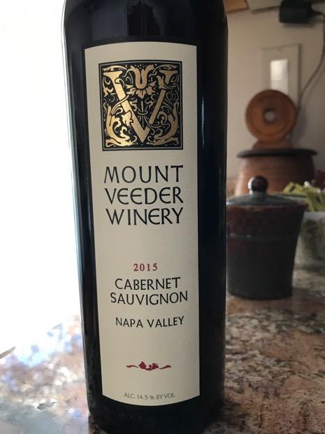 2015 Mount Veeder Winery Cabernet Sauvignon, USA, California, Napa ...