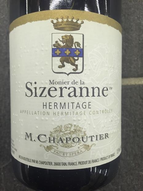 2007 M. Chapoutier Hermitage La Sizeranne - CellarTracker
