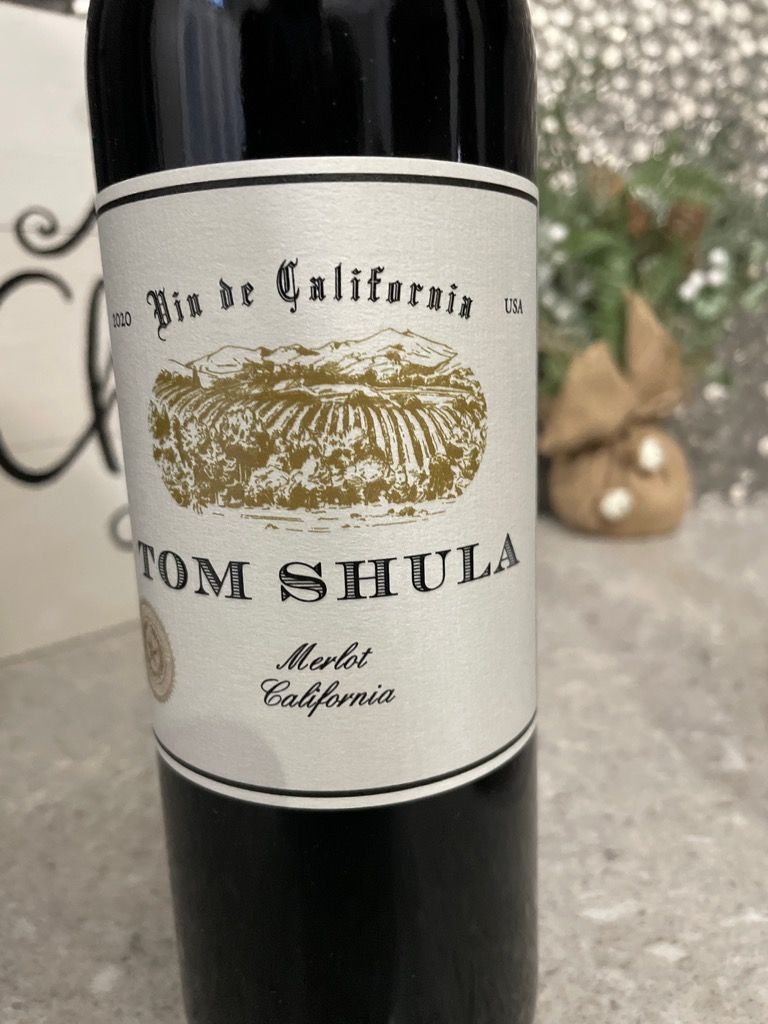 2020 Tom Shula Merlot - CellarTracker