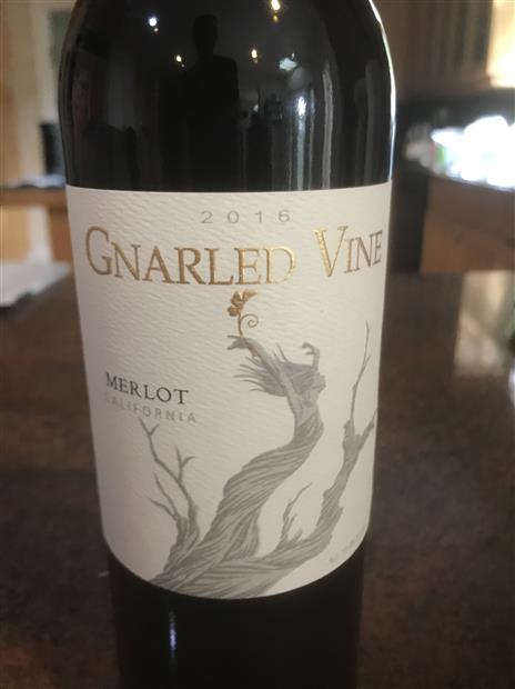 2016 Gnarled Vine Vineyards Merlot, USA, California, Central Valley ...