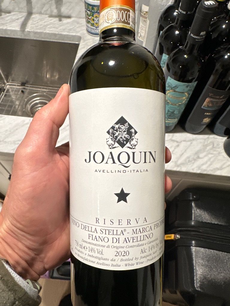 2020 Joaquin Fiano di Avellino Vino Della Stella - CellarTracker