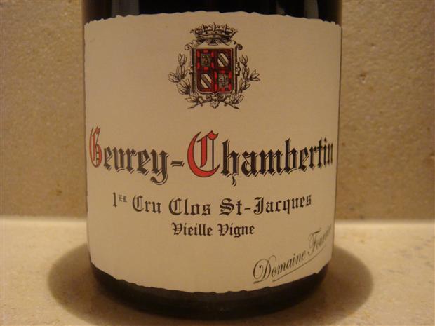 2002 Domaine Fourrier Gevrey-Chambertin 1er Cru Clos St. Jacques