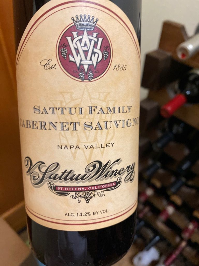 2017 V. Sattui Winery Cabernet Sauvignon Sattui Family, Usa, California 