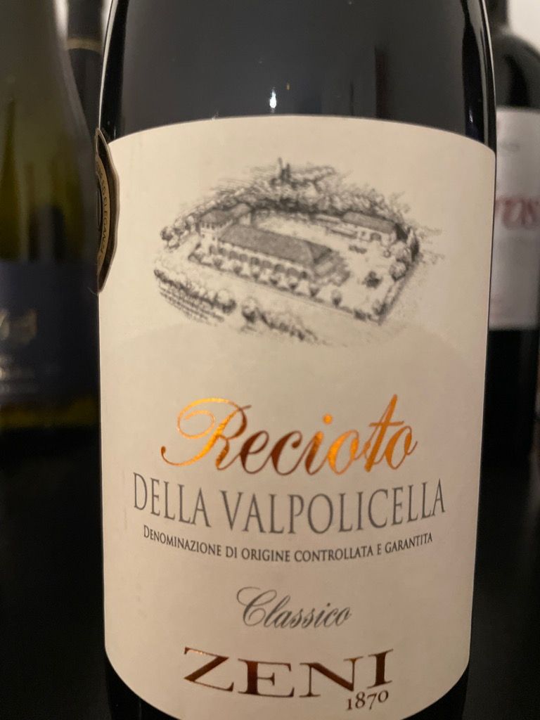 2022 Zeni Recioto della Valpolicella Classico, Italy, Veneto ...