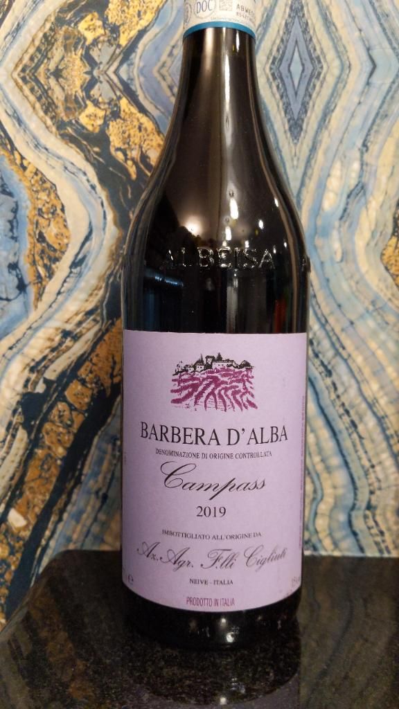 2019 Cigliuti Barbera d'Alba Campass, Italy, Piedmont, Alba, Barbera d