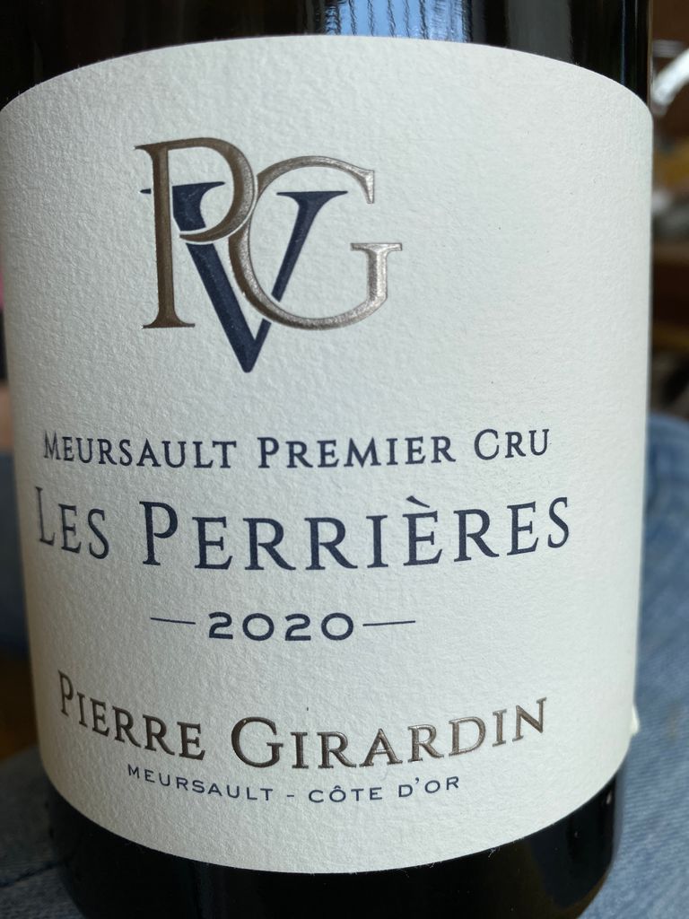 2023 Pierre Girardin Meursault 1er Cru Les Perrières - CellarTracker