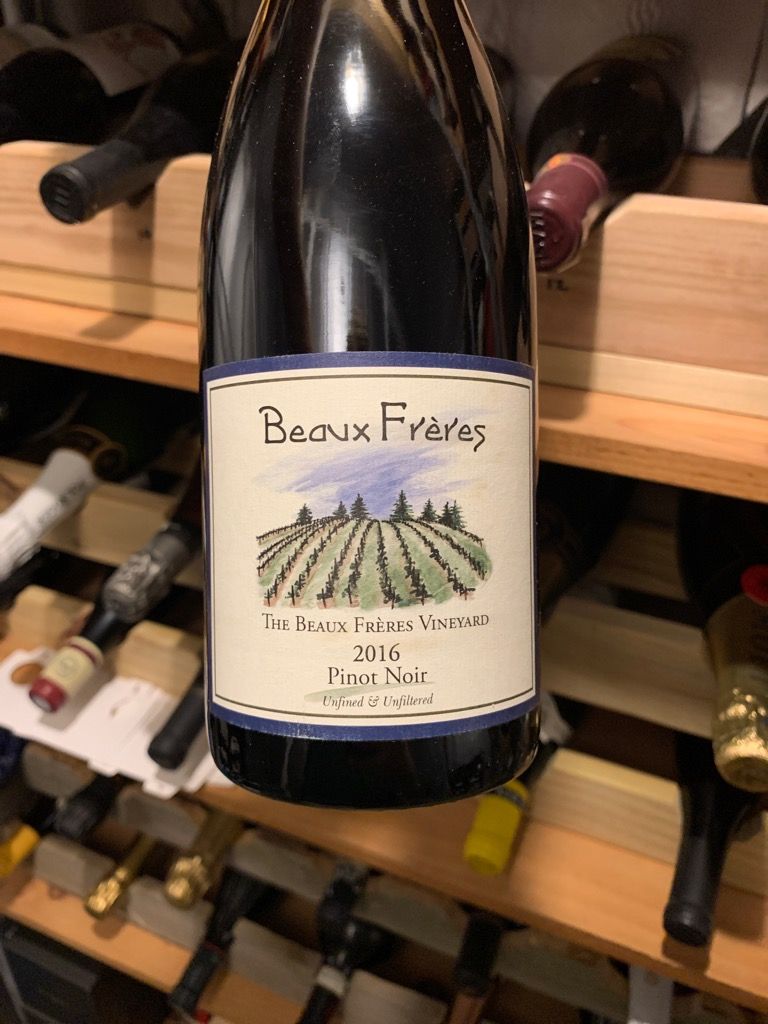 2016 Beaux Frères Pinot Noir Beaux Frères Vineyard - CellarTracker
